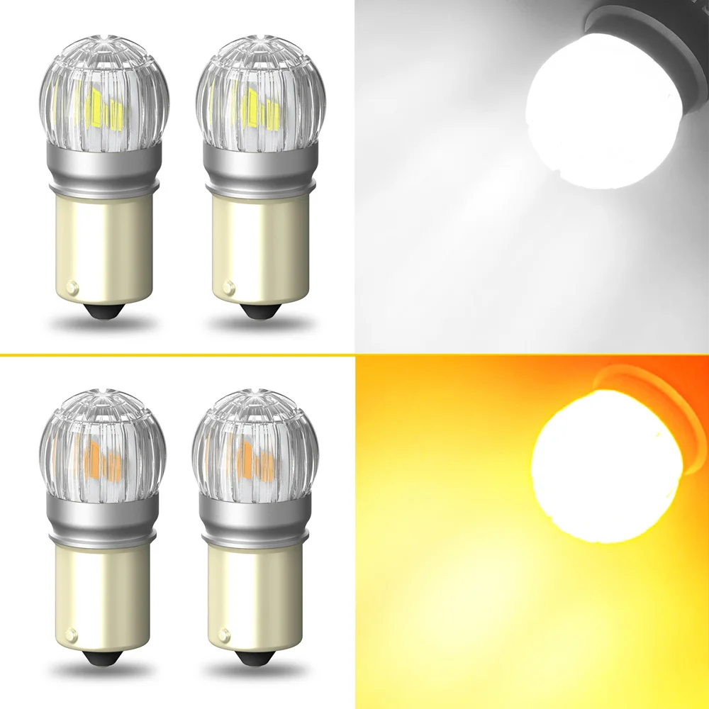 AUXITO 2Pcs 1156 BA15S P21W LED  ȣ Skoda  ְ Octavia 2 FL MK2 FL A5 2010 2011 2012 LED DRL  