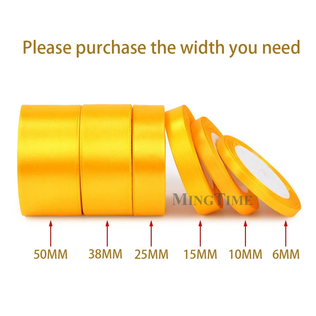 thumbnail image 1 of Cinta de raso de 22 metros (6 mm, 10 mm, 15 mm, 25 mm, 38 mm y 50 mm), ideal para fajas, regalos, lazos, manualidades, decoración de bodas y fiestas., 1 of 5