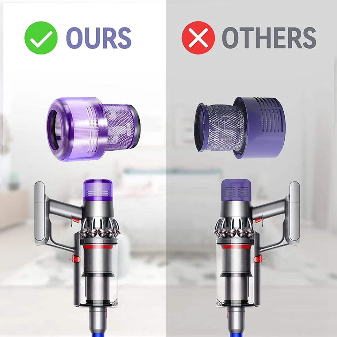 Filtri Di Ricambio Per Dyson V11 V15 Sv14 Absolute Animal Detect Filtri Per Aspirapolvere Con Trasmissione A Coppia Extra Pro