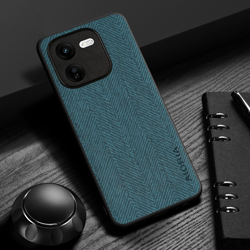 Leather Wood Grain Cover - Simple, Lightweight, Durable Case