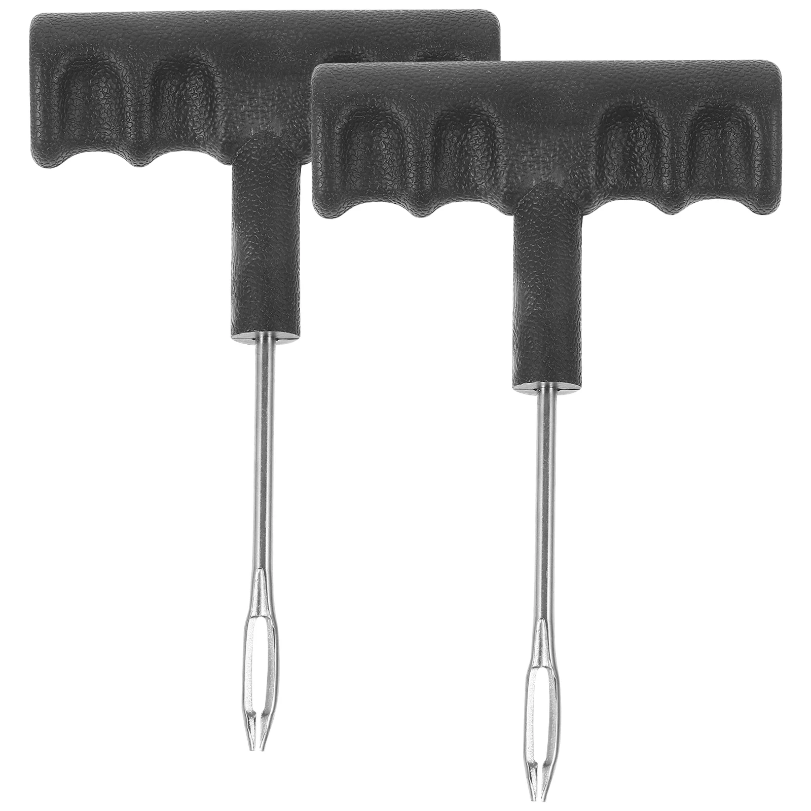 

2 Pcs Car Accessory Tools Tire Repair Needle Auto Plug ATV Tyre Puncture Metal Supply Flat Tires
