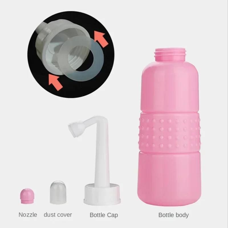 Baby Showers Portable Hand Held Bidet Sprayer Maternity Washer for Perineal Recovery Cleansing After Birth Hygiene Bottle 6