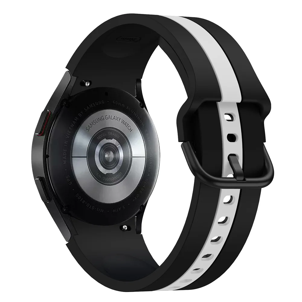 Premium Silicone No-Gap Bracelet Strap for Smartwatch - Various Sizes