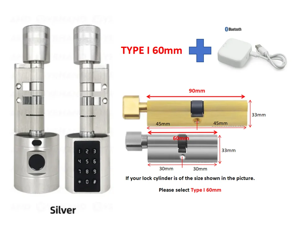 Silver 60mm with Hub