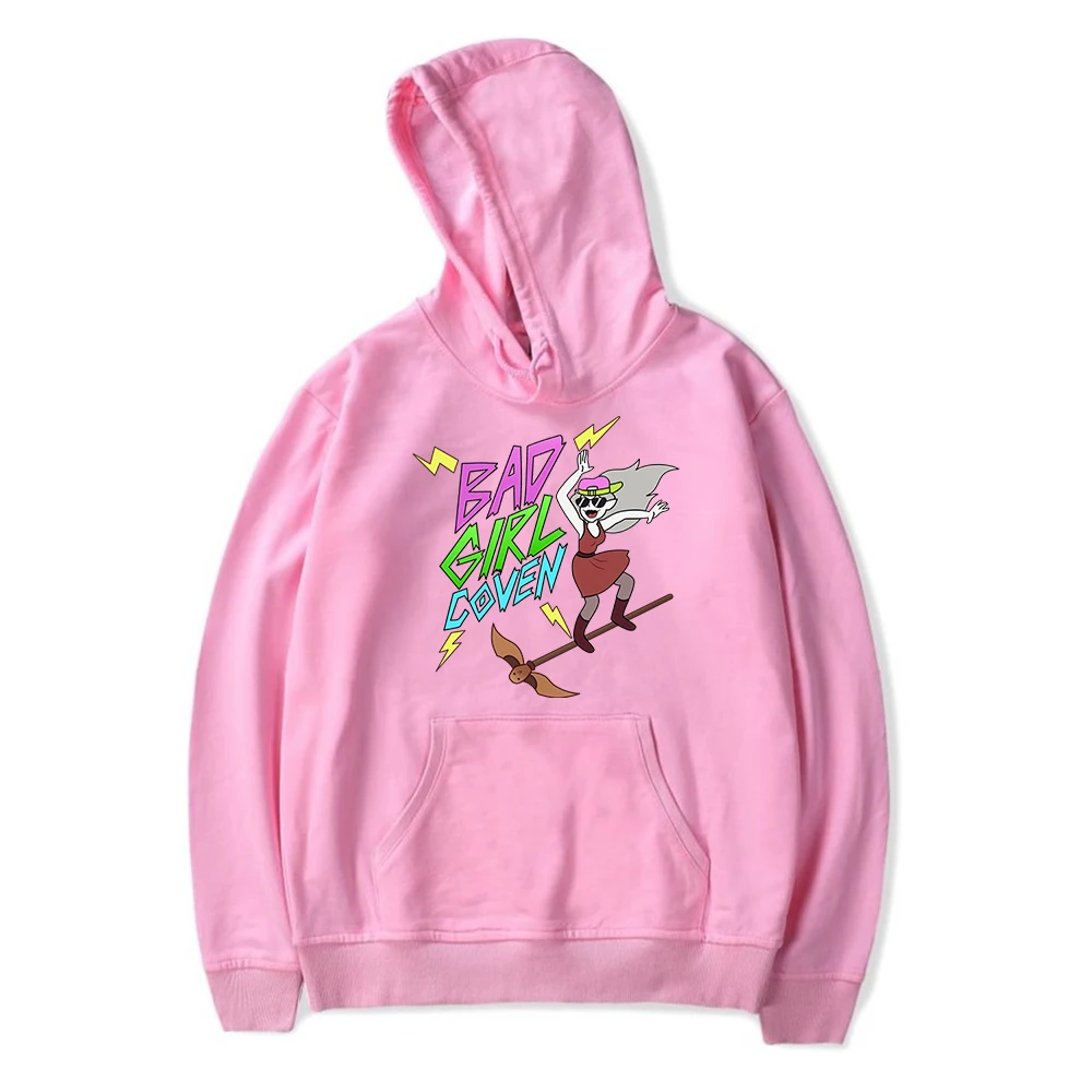 Bad Girl Coven Merch Hoodie Unisex Long Sleeve Men Women Hooded Sweatshirt Casual Style Fashion Clothes