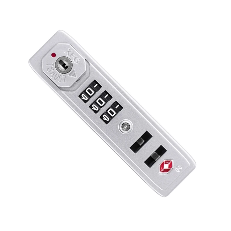 

Portable Safety Code Lock Luggage Travel Lock and 3 Digits Self-Setting Combination Lock Security Lock Replacement
