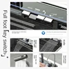 Kitchen 304 Stainless Steel Waterfall Sink, Large Single Slot, Digital Display Embossed Washing Basin Household Dishwashing Sink 5