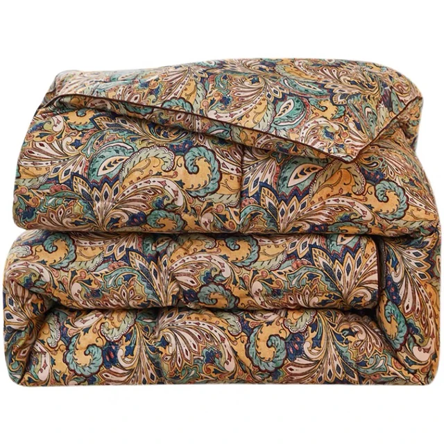 Goose/Duck Down Quilt Blanket Duvet For Retro Persian Print Cotton