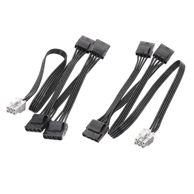 

6Pin to Molex 4PIN D Type Power Cable for LEADEX P550 P650 P750 P850 Dropship