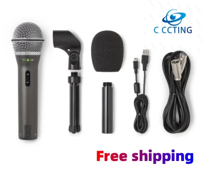 100% Original Samson Q2U Handheld Dynamic USB Microphone with XLR and USB I/O High Quality