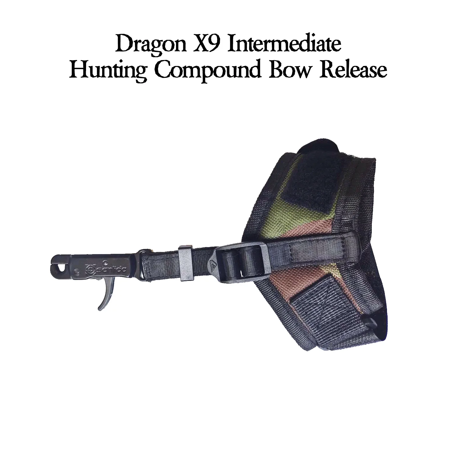 Sanlida Upgraded Wrist Release Aid Compound Bow Quick Trigger Release Strap Bowhunting Arrow Shooting Gear
