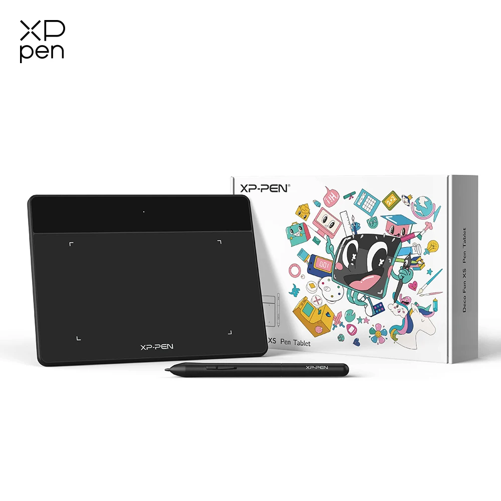 XPPen Deco Fun XS Graphic Digital Tablet 4 inch for Drawing OSU Online Education Android Mac Linux Windows Chrome OS | Компьютеры и