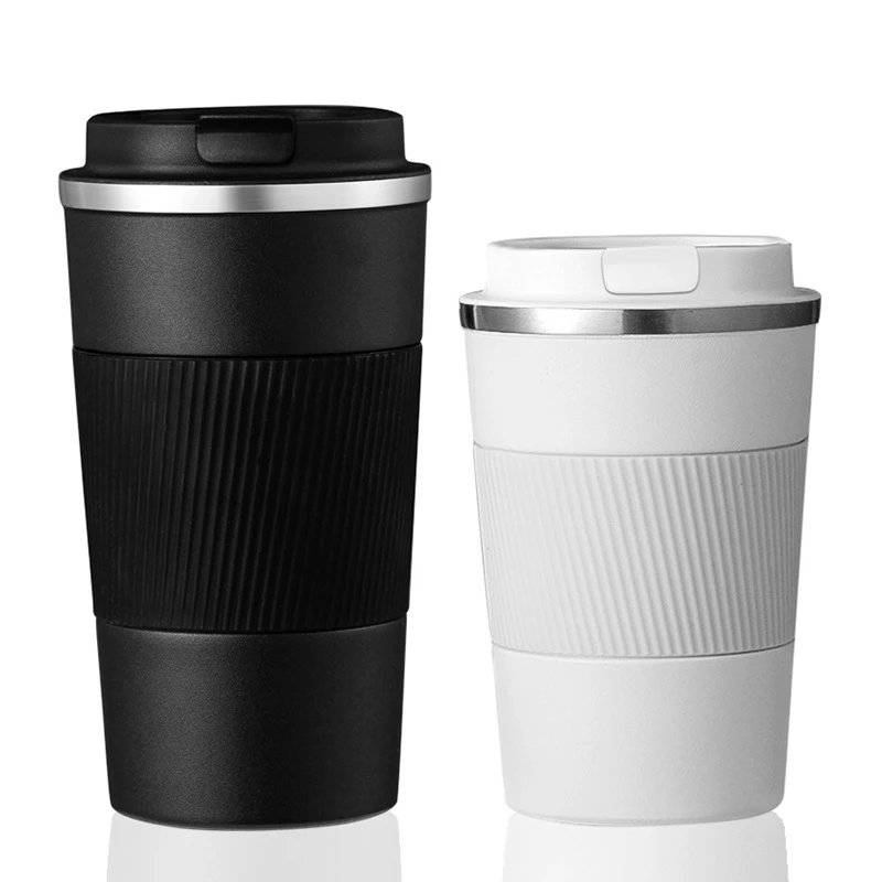 380ml/510ml Stainless Steel Coffee Thermos Mug Portable Car Vacuum
