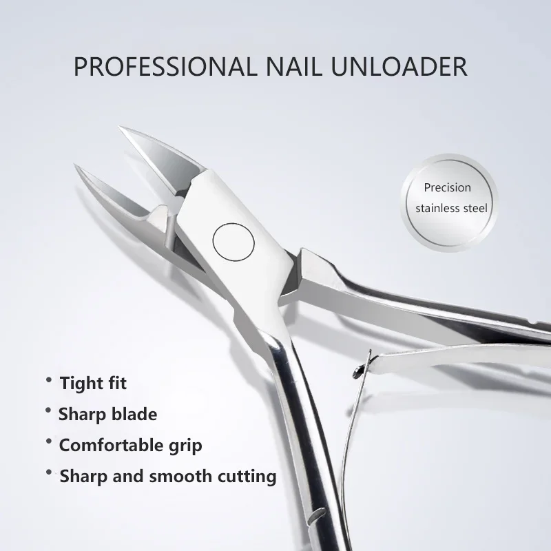 Nagelhautschneider Set – 2 Stück, Edelstahl, Für Dicke & Eingewachsene Nägel, Pediküre & Maniküre