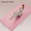 200/185×80/90cmYoga Mat Travel Fitness Exercise 10mm Thicknesses for Yoga Pilates Floor Workouts Thicken Widen Moisture-proof 3
