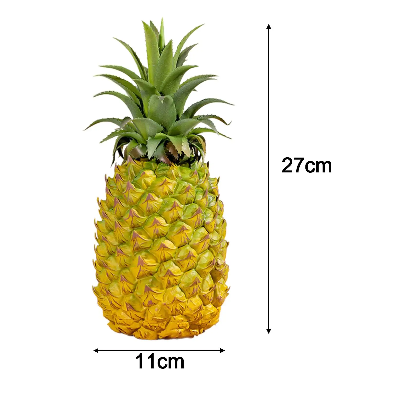 Artificial Pineapple Figurine Fruit Decoration Wedding Photography Prop artificial fruits and vegetables