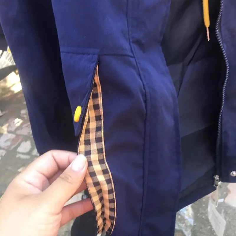 2022 NEW Spring Autumn Short jacket Middle-Aged Women Hooded Tops Loose Casual Coat Large Size Mother Outerwear_voghion.com