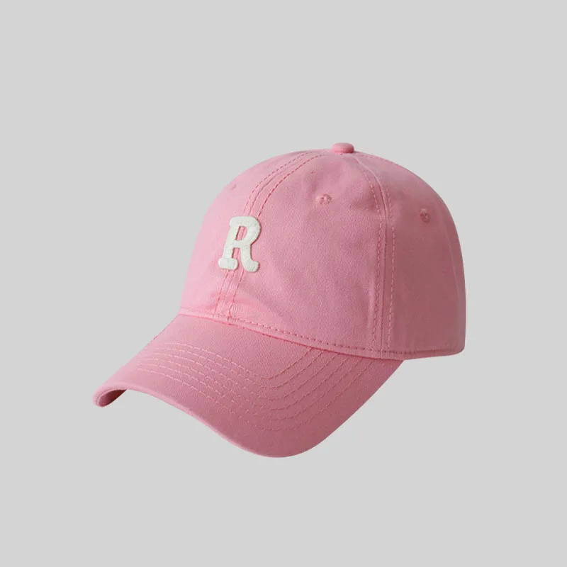 Unisex Große Größe 62 cm Baumwolle Casual Baseball Caps Einfarbig Buchstabe R Outdoor Reiten Kopf Kappe für Herren 4 saison Tragen Hut Männlich – Detail 15