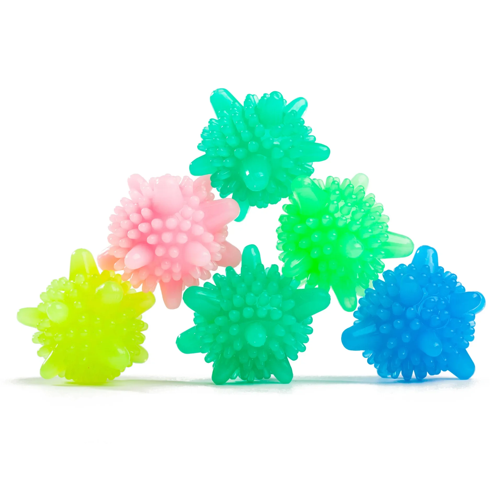 Delysia King 10pcs Multicolor Decontamination Laundry Ball Anti-Tangle Washing Machine Cleaning Household Supplies