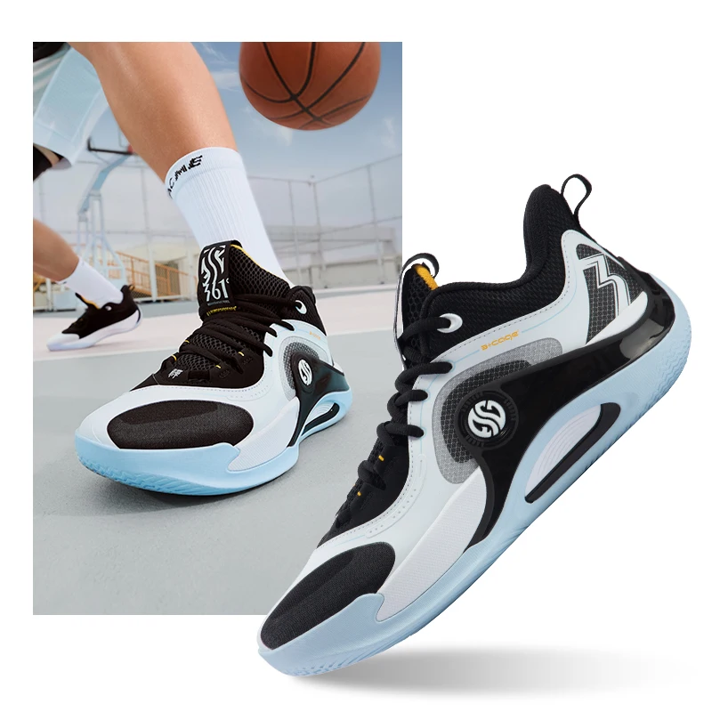 361 Degrees Zen Team Men Sports Basketball Shoes Non-Slip