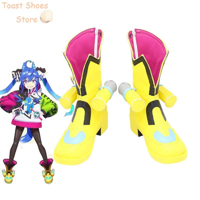 

Game Umamusume: Pretty Derby Twin Turbo Cosplay Shoes PU Leather Shoes Halloween Carnival Boots Prop Costume Prop