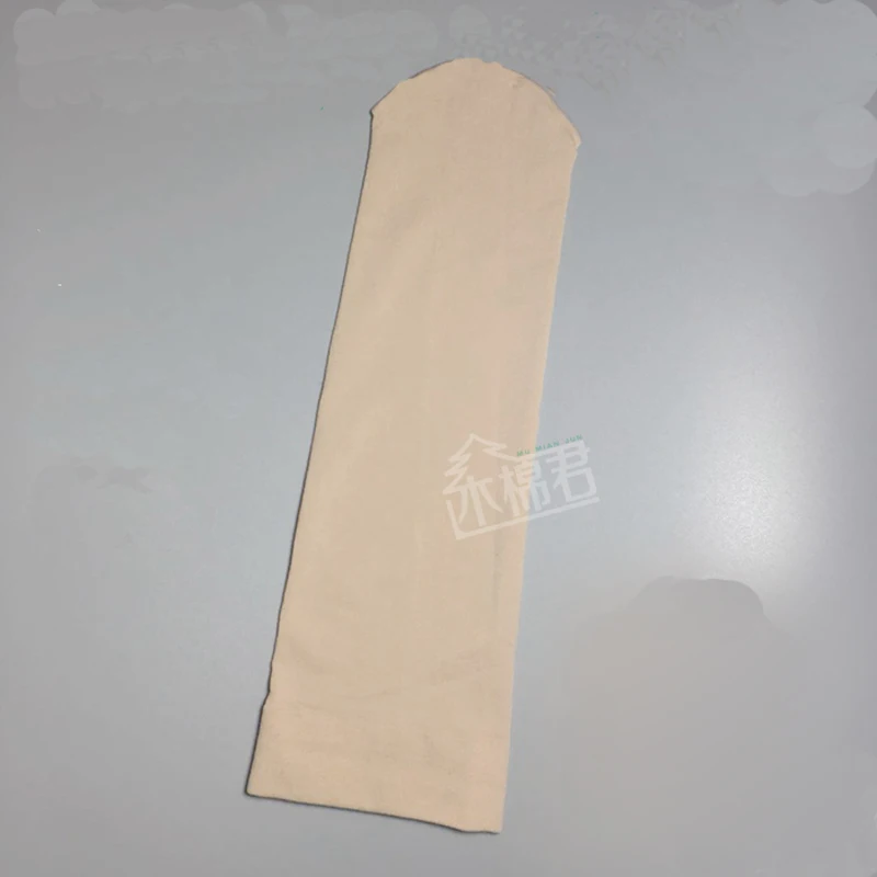 Stump Sock Nylon Material High Elasticity Thigh Calf Flesh-Colored Stockings Amputation Prosthetic Disability Socks 5pcs