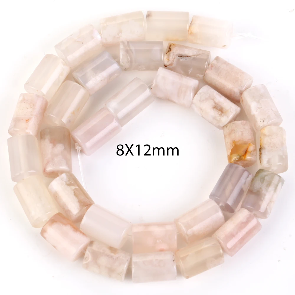 Natürliche Weiß Zylindrischen Quadrat Schale Mutter Der Perle Lose Spacer Perlen Für Schmuck Machen DIY Armband Halskette Handgemachte – Detail 7