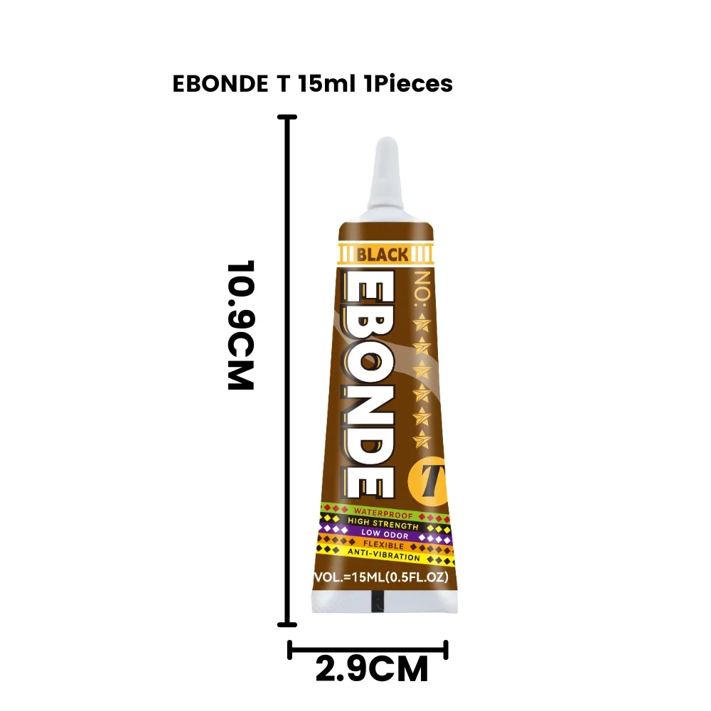 Ultra-Strong Black Anti-Vibration Electronic Adhesive Glue