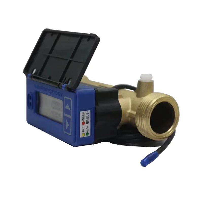 Ultrasonic Agricultural Irrigation Water Meter Small Diameter Copper Pipe Thread-connection Intelligent Ultrasonic Flowmeter