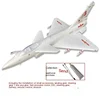 Assembly Of 70/80mm Ducted J-10 Fixed Wing Model Electric Remote-controlled Fighter Jet Resembling A Real Super Large Aircraft 5