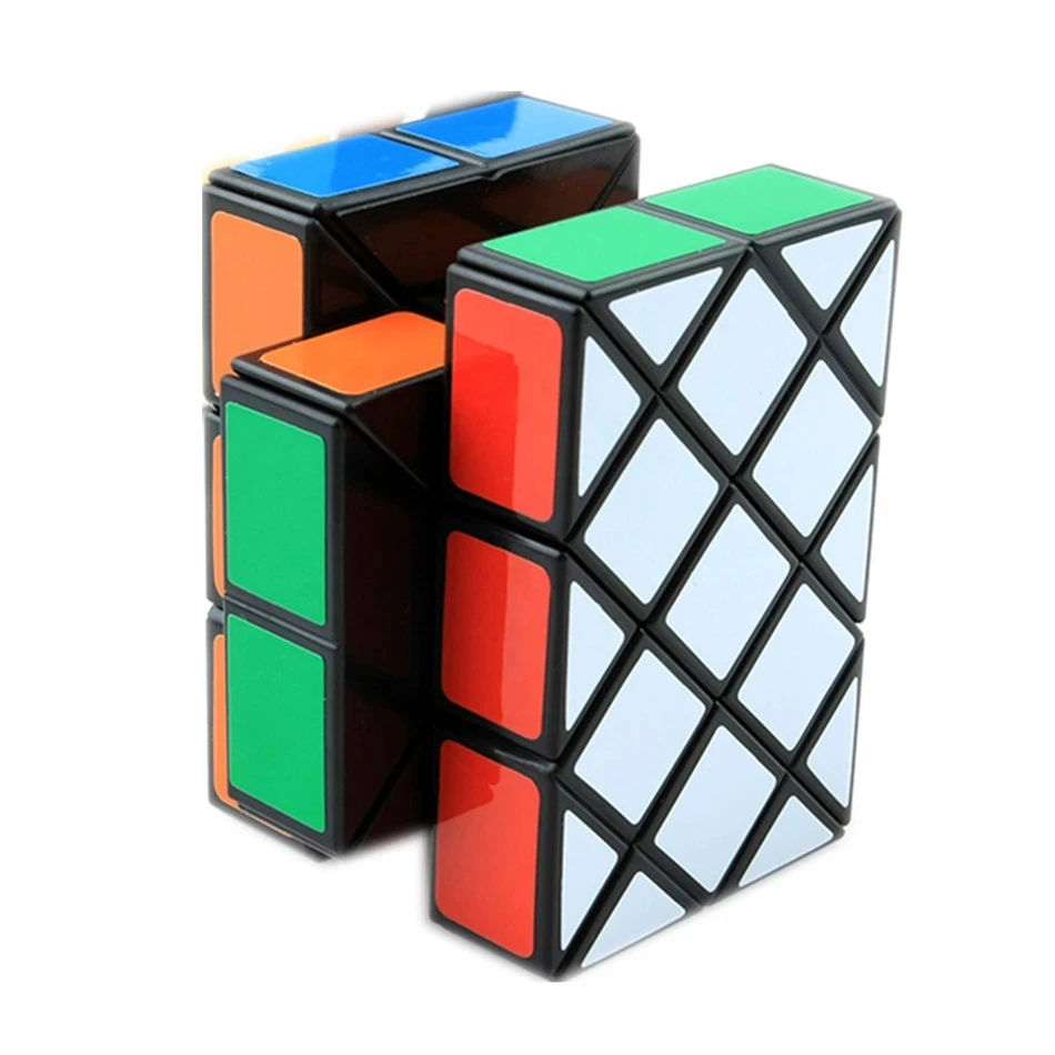 Diansheng Long Brick Case 3x3x3 Magic Cube Special Toys Ancient Double Fish Cube Speed Puzzle Cubes Cubo Magico Educational Toy 2