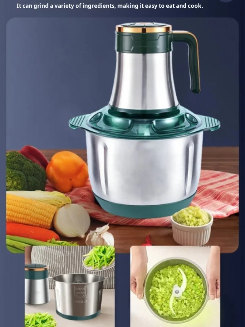

Home small stainless steel mill multifunction electric meat grinder