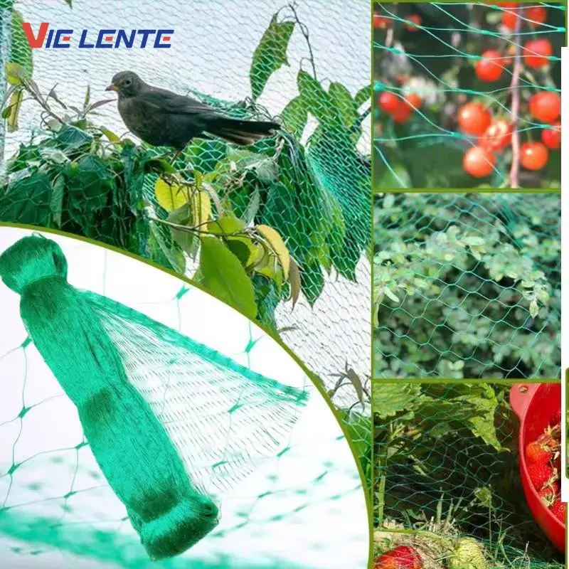 Garden Netting Woven Mesh Protect Plants Fruits Flowers Trees Stretch Fencing Durable Net Stops Birds Deer Animals