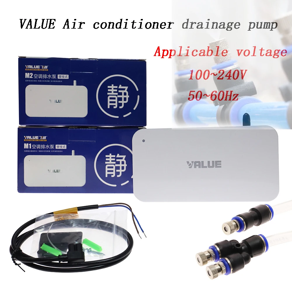 Waterpomp, Stille automatische intelligente airconditioner drainage pomp, condensaat hefpomp, Tuin Gereedschap (Color : RS 24C, Voltage : 100 230V Waterpomp, Stille automatische intelligente airconditioner drainage pomp, condensaat hefpomp, Tuin Gereedschap (Color : RS 24C, Voltage : 100 230V