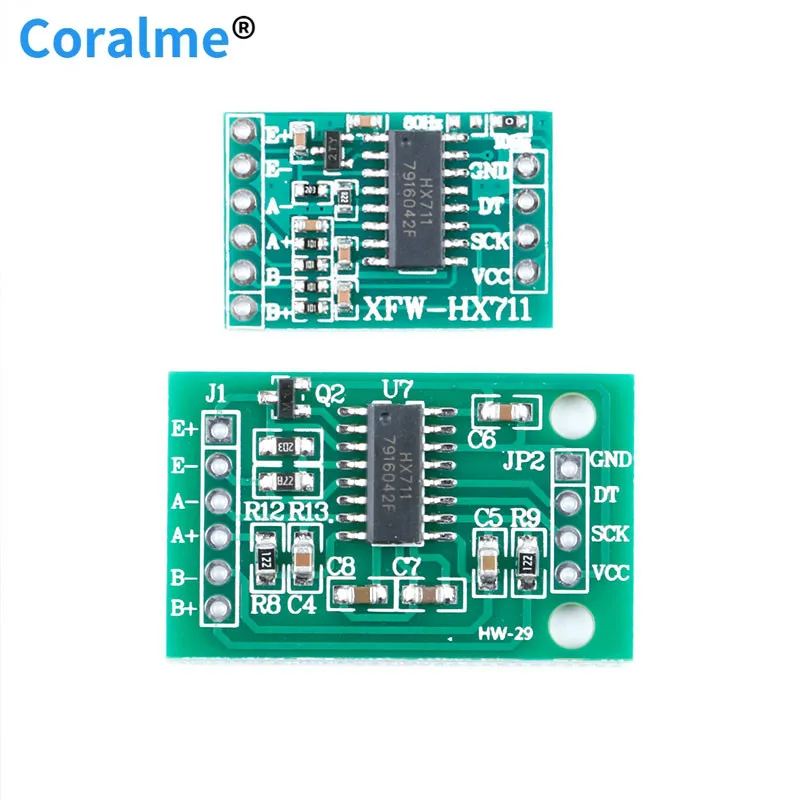 HX711 Weighing Sensor Module AD Weight Pressure Sensor Mini Standard Dual-Channel Dedicated 24-bit Precision Module