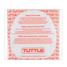 

2022 1PC Ping Pong Racket Protective Film Sticky Sleeve Rubber Protective Table Tennis Racket Film Cleaning Non-disposable