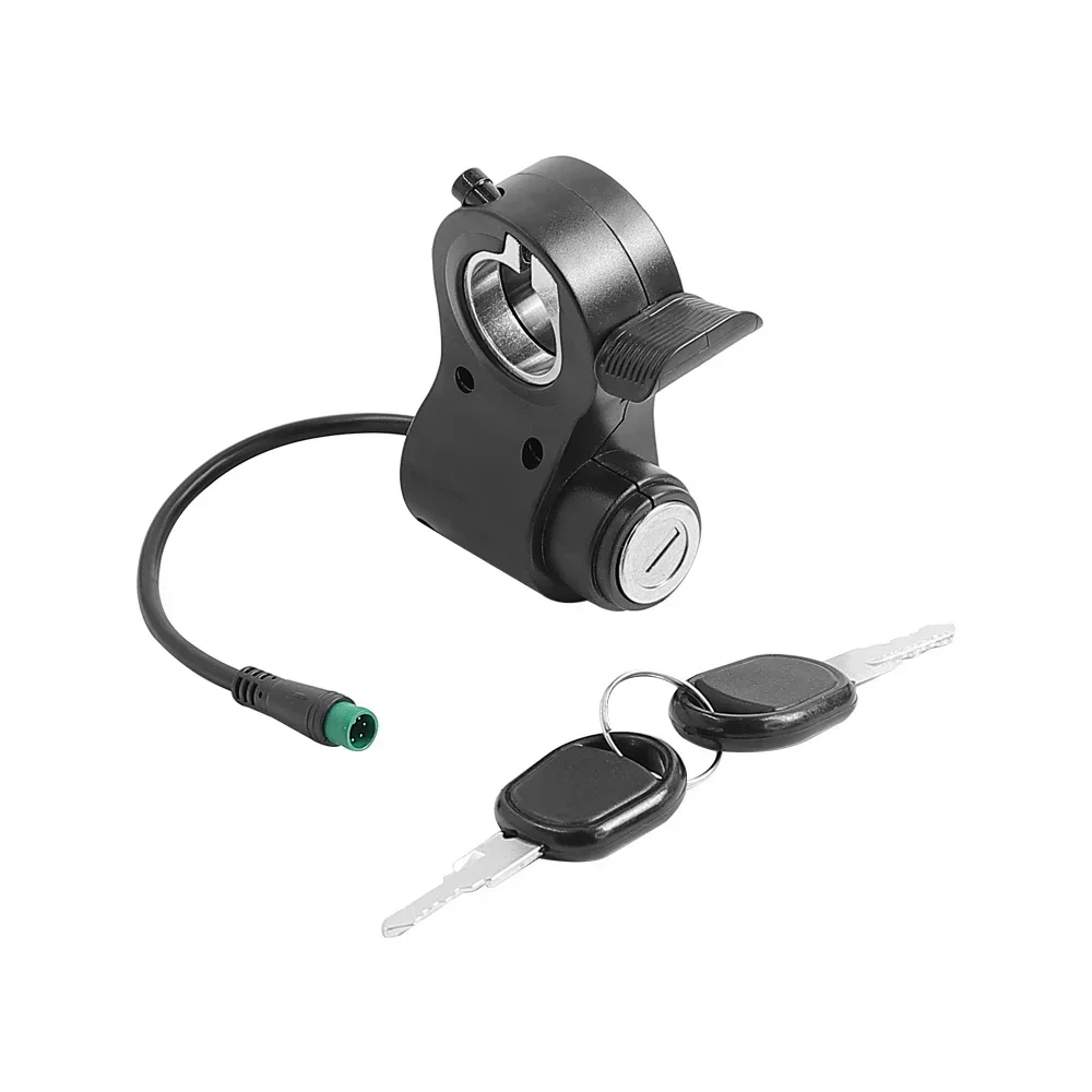 Throttle With Key 5pin Electric Lock For Kukirin G2 Max/G2 Pro Electric Scooter Speed Throttle Hall Accelerator Switch Lock Part