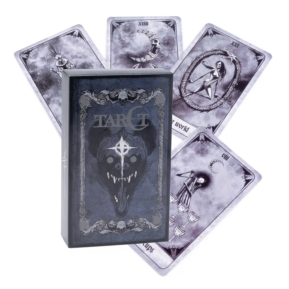 

12*7 см креативный набор Таро-Крест Шон, женские террасы, доска для игры в ведьме, Карты Таро-карты, карты с принтом Оракл