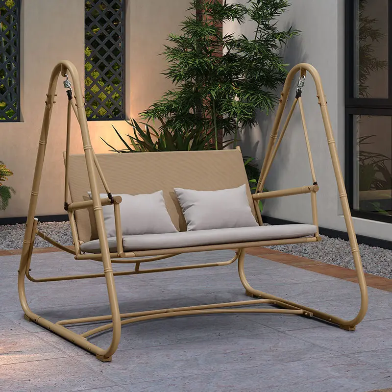 

Rocking Relaxation Hanging Chair Double Adults Outdoor Garden Hanging Chair Swing Hammock Hangstoel Sitting Room Furniture