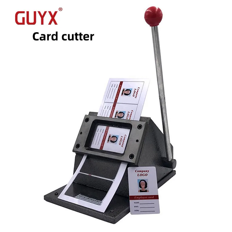 86 54 Circular Manual PVC Card Cutter Business Card Cutter Paper Card Cutter Card Punching Mechanism Card Equipment