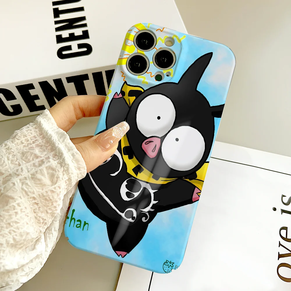 Glossy HD Hard Cover Film Anime R-Ranma P Chan Ryoga Phone Case