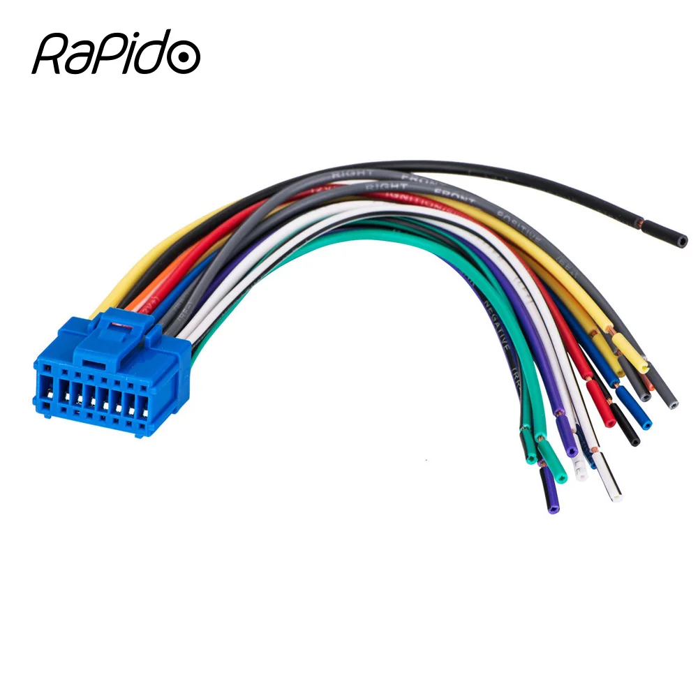 PowerSpeakerWireHarnessPlugConnectorAdapterforPioneerAVH