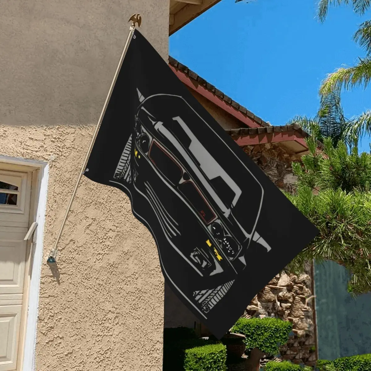 Per Lancia Delta Hf Fans Integra Winter Fall Garden Flag House Flag Per Outdoor Yard Decoratio Outdoor Banner