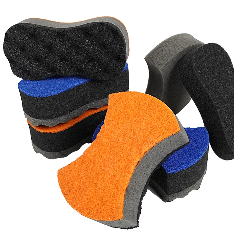 

Car Wash Sponge Car Motorcycle Cleaning Supplies Three Layers Wave Sponge Brush Dusting Car Cleaning Tool