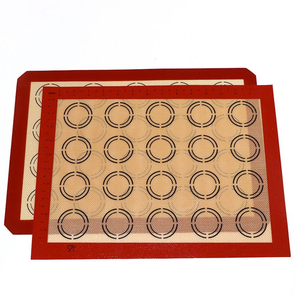 Tapete De Silicon Para Hornear Macarrones 48 Cavidades