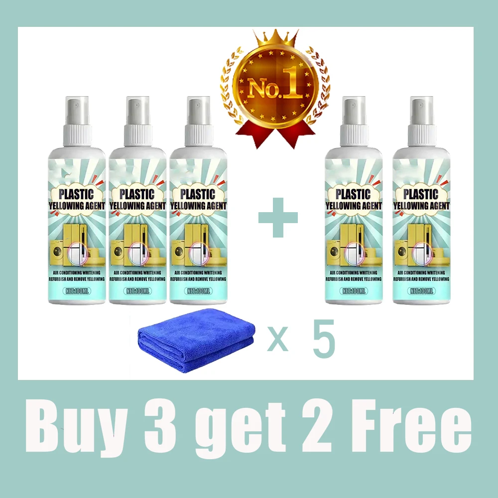 Enhanced Plastic Yellowing Remover and Anti-Oxidation Cleaner