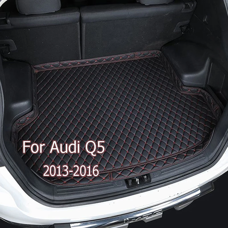 

Высококачественные кожаные коврики для багажника автомобиля для Audi Q5 2013-2016, коврик для заднего багажника, коврик