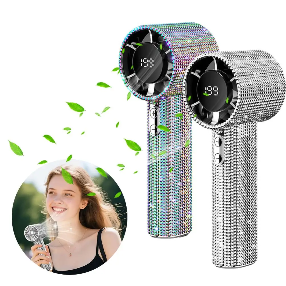 Diamond handheld Fan.