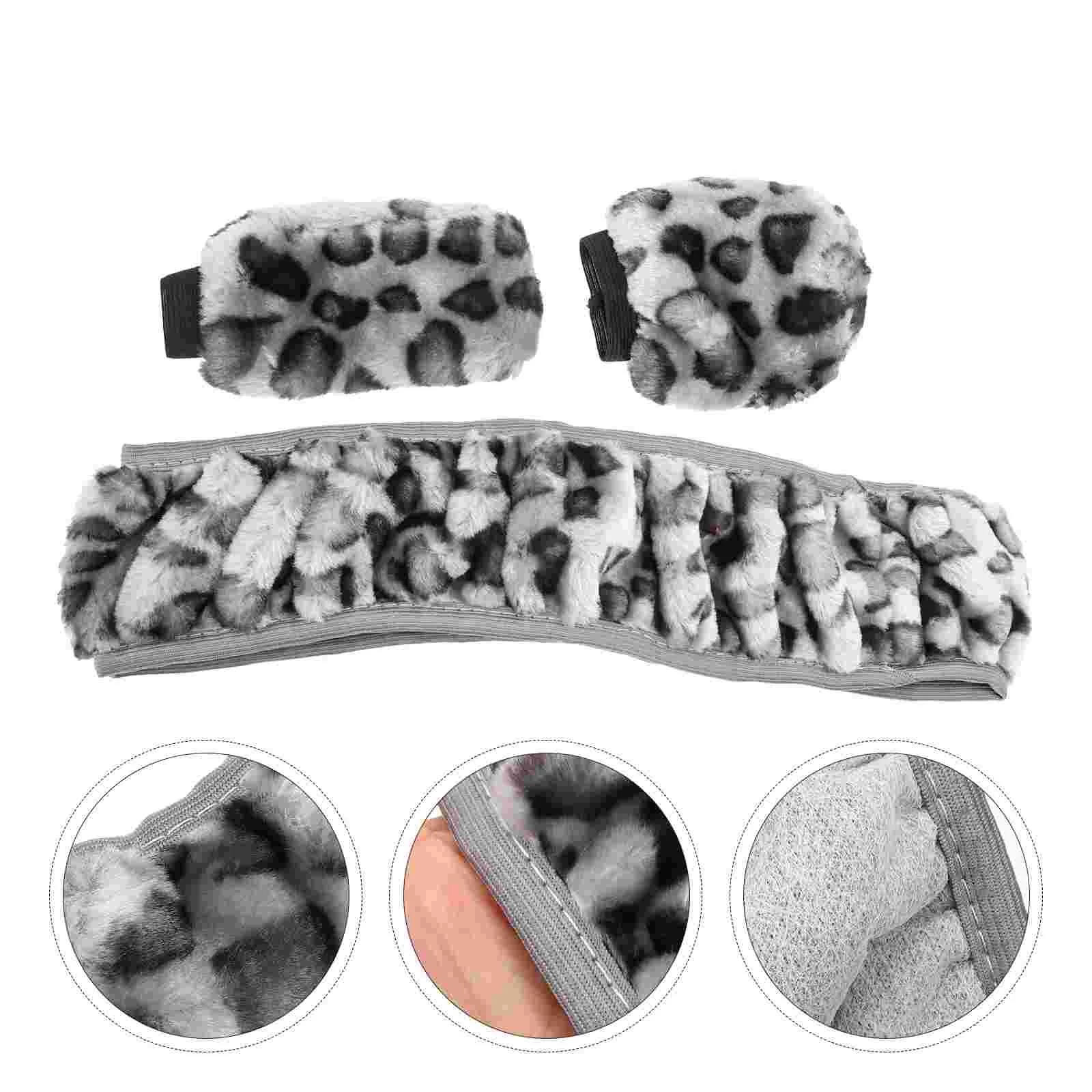

1 Set Car Wheel Cover Pattern Shift Knob Cover Handbrake Protector Case