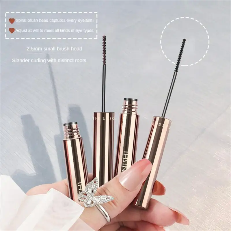 

Brown Black Mascara Lengthens Eyelashes Extra Volume Waterproof Natural Lashes Quick-drying Mascara Female Professional Makeup